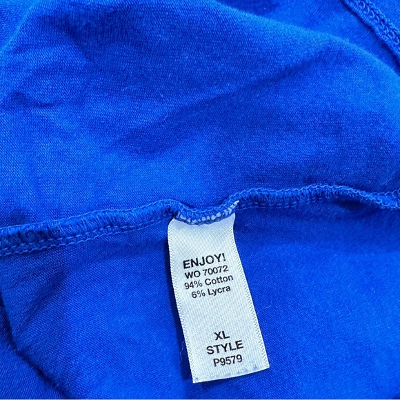 Michael Stars blue Racerback ruched midi dress - Picture 11 of 11